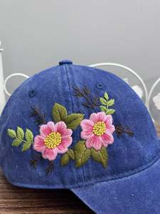 Gorra de Béisbol Personalizada de Alta Calidad, Bordada a Mano, 100% Algodón, con Diseño Personalizado en la Parte Delantera y Trasera - Product Image 2