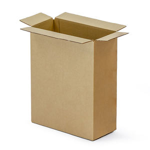 Boîte en carton rigide à paroi simple blanche en forme d'avion, recyclable pour l'expédition, l'emballage et le stockage - Product Image 1