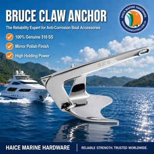 Ancora a Artiglio Bruce HAICE in Acciaio Inox 316 Lucidato a Specchio, 30kg, Accessori per Yacht e Barche, Ancoraggio e <span class=keywords><strong>Ormeggio</strong></span> - Product Image 6