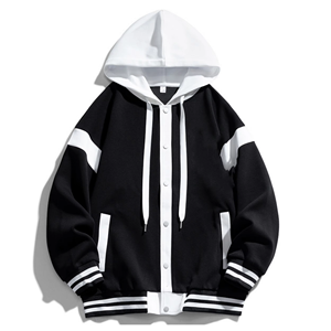 Sudadera con Capucha Personalizada de Felpa Francesa Gruesa con Cremallera y Logotipo Estampado, Fabricante de Sudaderas con Capucha Extra Grandes para Hombre con Cremallera Completa - Product Image 2