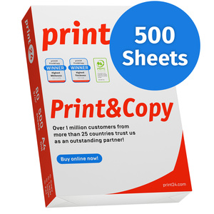 print24 A4 80gsm Premium <b>Printer</b> <b>Paper</b> and Copy <b>Paper</b> 500 Sheets High Whiteness CIE 160 PEFC Certified - Product Image 1