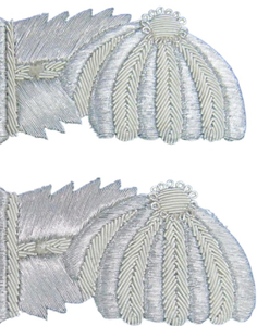 Insignes de lingots brodés à la main de haute qualité sur mesure insignes de tissu à coudre de service OEM de nouveau style - Product Image 2