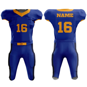 Comfortable American Football Uniform Latest arrival design <b>Shoulder</b> <b>Pads</b> high demanding custom logo American Football Uniform - Product Image 2