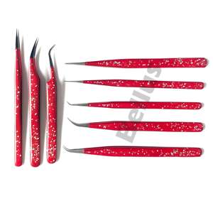 Wholesale <b>Eyelash</b> <b>Tweezers</b> Made in Pakistan Volume Extension <b>Tweezers</b> Private Label OEM Manufacturers - Product Image 4