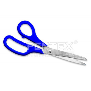 กรรไกรในห้องปฏิบัติการสแตนเลสพร้อมที่จับพลาสติก - Product Image 1