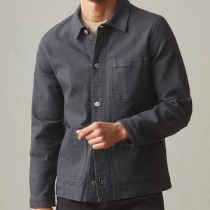 <b>Men's</b> <b>Chore</b> Jacket Organic Cotton Canvas Jacket for <b>Men</b> Customize Shirt Jackets Sustainable <b>Mens</b> <b>Coat</b> Top - Product Image 5