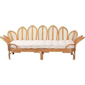 Loften Modern Style Bohemian Light Honey <b>Rattan</b> <b>Daybed</b> for Outdoor Leisure Poolside Courtyard Park Vietnam - Product Image 2