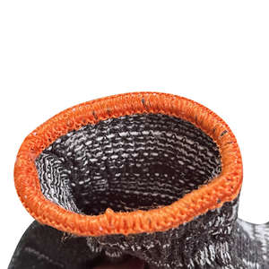 Viet Nam Elastic or <b>knitted</b> wrist Seamless coarse knit CVC salt-and-pepper yarn <b>Gloves</b> For General handling construction - Product Image 5