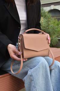 Bolso Bandolera de Cuero para Mujer, Estilo Vintage, Multicompartimentos, para Todas las Temporadas, LCBB-0169 - Product Image 2