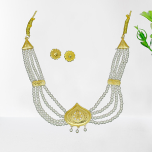Morison Designer Gold-Plated <b>Jewellery</b> <b>set</b> for Women Traditional Ethnic <b>Jewellery</b> Perfect for Weddings Parties & Festive Wear - Product Image 1