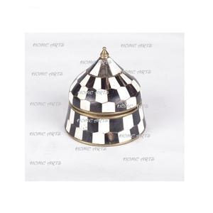 Ensemble de 3 plats de service en incrustation d'os de qualité supérieure avec casserole en métal de différentes tailles pour servir toute utilisation alimentaire - Product Image 2