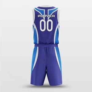 Maillot de basket-ball personnalisé Concevez votre propre vêtement de basket-ball Sublimation jeunesse pour homme et femme ensemble d'uniformes de basket-ball - Product Image 3