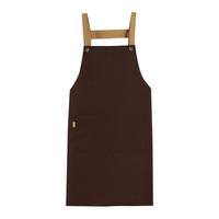 Tablier en coton polyester durable pour hôtel, restaurant, café, uniforme de serveur, cuisine, nettoyage, vêtements de travail, vente en gros, ODM, OEM