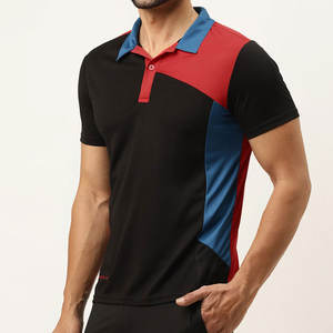 Camiseta Polo para hombre de moda superior 2025, ligera con diseño adecuado, patrón sólido, precio barato directo de fábrica - Product Image 2