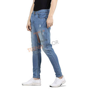 Pantalones Vaqueros para Hombre, Corte Holgado con Tela Resistente para Actividades Diarias Casuales y al Aire Libre, Pantalones Vaqueros para Hombre con Corte Ajustado - Product Image 3