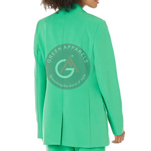 Nouvel arrivage de blazers décontractés pour femmes impression personnalisée à manches longues meilleure vente fabrication au Pakistan de qualité supérieure - Product Image 2