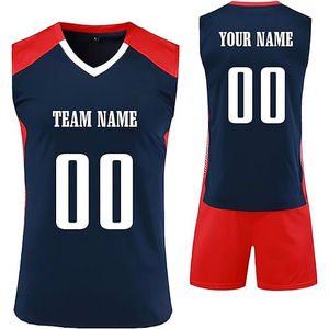 Uniforme de Voleibol de PVC de la Mejor Calidad 2025, Ligero, Transpirable, para Entrenamiento, Entretenimiento al Aire Libre, Venta Caliente, Impresión por Sublimación - Product Image 4