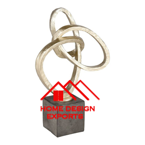 Sculpture décorative en marbre pour la décoration de bureau Sculpture en granit de forme ronde, ton de marbre naturel, meilleure vente - Product Image 4