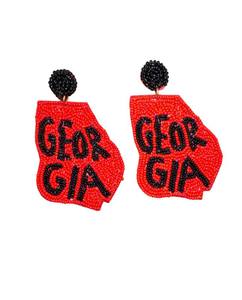 ต่างหูลูกปัดเม็ดแก้วทำมือปักลายน่ารักโลโก้ออกแบบได้ตามต้องการสำหรับเด็กผู้หญิง - Product Image 3