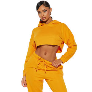 เสื้อฮู้ดผู้หญิงคุณภาพสูง ขายส่ง ดีไซน์สตรีทแวร์ จ็อกเกอร์ ครอปท็อป พิมพ์ลายเพชร ครอปท็อปลำลอง จ็อกเกอร์ - Product Image 3