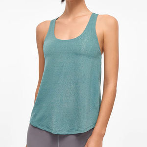 Top qualité 2025 nouveau gros Logo personnalisé dames mode été sans manches débardeurs respirant femmes nouvelles femmes débardeurs - Product Image 4