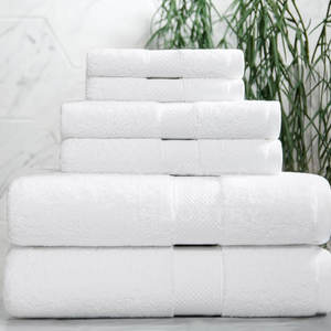 Serviettes d'hôtel en gros avec une texture douce à haute absorption et une qualité durable pour les chaînes d'hôtels - Product Image 1