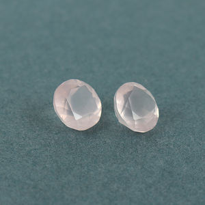 Hilo de piedras preciosas semipreciosas sueltas de corte redondo de cuarzo rosa natural para la fabricación de joyas Precio directo de fábrica del proveedor - Product Image 2