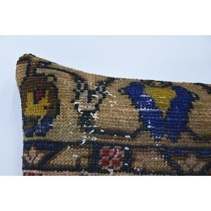 12x24 multicolore bohème Patchwork laine oreiller Vintage carré coussin tissé Technique Portable Kantha Style pour les sols de literie - Product Image 2