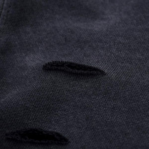 Ropa informal Venta de moda Diseño personalizado Hombres Sudaderas con capucha desgastadas Básicos Mezcla de algodón Venta caliente Nueva llegada Sudadera con capucha desgastada - Product Image 3