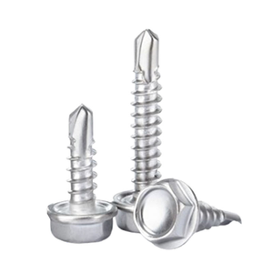 Tornillo Autorroscante y Autoperforante de Acero Inoxidable A2-70 con Cabeza Hexagonal para Chapa Metálica, Madera y Materiales Resistentes - Product Image 1