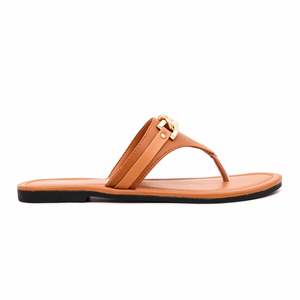 Sandalias Casuales Color Mostaza para Mujer - Product Image 2