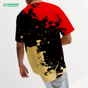 เสื้อยืดคอกลมผู้ชายสไตล์วินเทจ ล้างสีแบบแอซิดวอช ขายส่ง ผ้าฝ้าย 100% 180 กรัม ระบายอากาศได้ดี เป็นมิตรกับสิ่งแวดล้อม แห้งเร็ว ทรงปกติ รับผลิตตามแบบ - Product Image 4