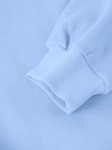 Sweat-shirt ample à col en V unisexe à la mode pull surdimensionné décontracté Streetwear haut baggy en coton doux à ourlet côtelé - Product Image 6