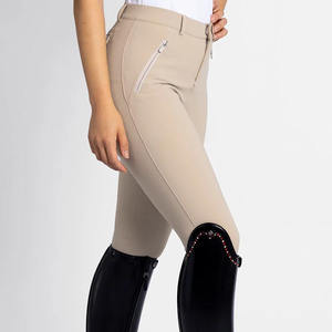 Pantalones de mujer ecuestres de alta calidad, ropa personalizada elástica de 4 vías, pantalones de montar a caballo al por mayor a granel - Product Image 1