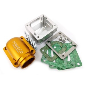 ชุดวาล์ว Pinasco Gold Reed ขนาด 34 มม. สำหรับดัดแปลง/อัพเกรดท่อร่วมไอดี - Product Image 1