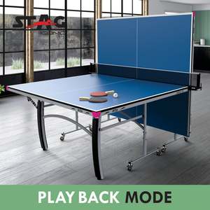 <b>Active</b> 16 Full-Size Professional <b>Table</b> Tennis Set Stag Iconic Indoor Sport <b>Table</b> with 25mm MDF and Foldable Design - Product Image 2