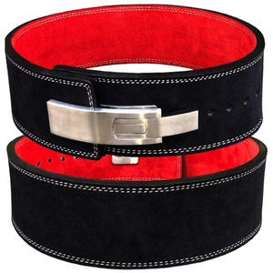 Cinturones de palanca de cuero para levantamiento de pesas hechos a medida unisex, venta al por mayor, logotipo de gimnasio y Fitness, hebilla de servicio pesado personalizable, levantamiento de pesas - Product Image 4