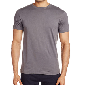 Lo último en camisetas personalizadas elegantes, venta al por mayor, tu propio logotipo, 100% algodón, camiseta de gran tamaño para hombre, camisetas casuales cuadradas lisas para hombre - Product Image 3