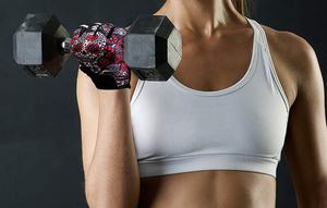 Guantes de levantamiento de pesas, protección de Palma de medio dedo, Extra agarre para gimnasio, ejercicio Fitness, guantes de levantamiento de pesas - Product Image 4