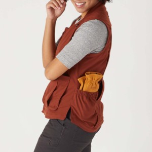 Veste bomber en coton de haute qualité pour femmes, automne-hiver 2026, tricotée, imprimée, sans manches, avec manches amovibles - Product Image 5