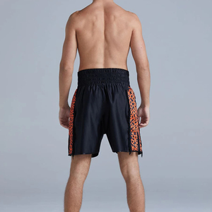 Venta al por mayor nueva llegada Muay Thai Shorts logotipo personalizado impresión calidad Kickboxing pantalones cortos para los hombres en el precio bajo de Pakistán - Product Image 3