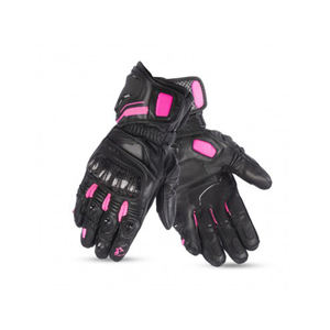 Guantes de moto para hombre de dedo completo con logotipo personalizado de la mejor calidad/Guantes de moto de diseño único de ajuste cómodo - Product Image 1