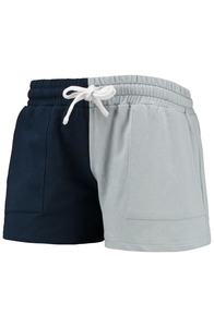 Offre Spéciale Mode Casual Vêtements Femmes d'été De Salon Ensemble Bloc de Couleur Pull À Capuche Shorts Ensemble - Product Image 6