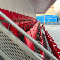 Conteneur de tribune de football durable pour événements publics en plein air, conteneur de tribune de football, Irlande, Royaume-Uni, Europe