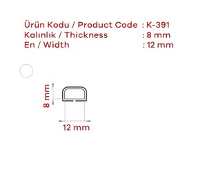 Profilé de surface en bois MDF revêtu de PVC moderne Garniture intérieure décorative pour les accessoires de l'industrie du meuble - Product Image 2