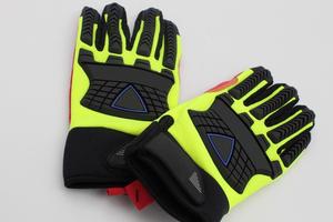 Gants de mécanicien en cuir de qualité supérieure résistants à la chaleur lavables antistatiques antivibrations sans silicone sans poudre personnalisables - Product Image 3