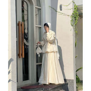 Trendy & Stylish A-Line Chiffon Skirt Dress for Women Simple Fashion Element Online Shopping - Product Image 2