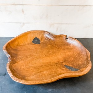Unique Style Wood <b>Resin</b> Serving Bowls for Kitchen and <b>Table</b> <b>Top</b> Usage Eco Friendly Kitchenware Wooden Bowls - Product Image 4