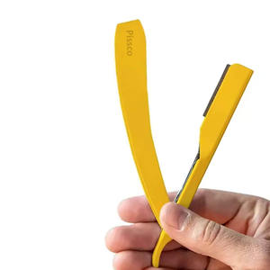 Navaja de afeitar profesional Pissco de Pakistán para barbería, herramienta de corte de precisión, plegable - Product Image 6