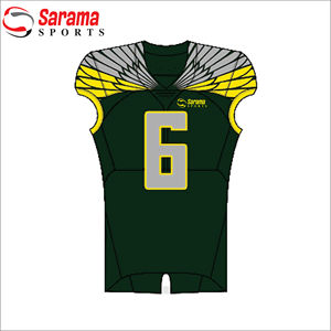 Uniforme de Football américain pour jeunes, personnalisation gratuite, Jersey à capuche personnalisé, uniformes de Football 7v7 avec possibilité d'échantillon - Product Image 2